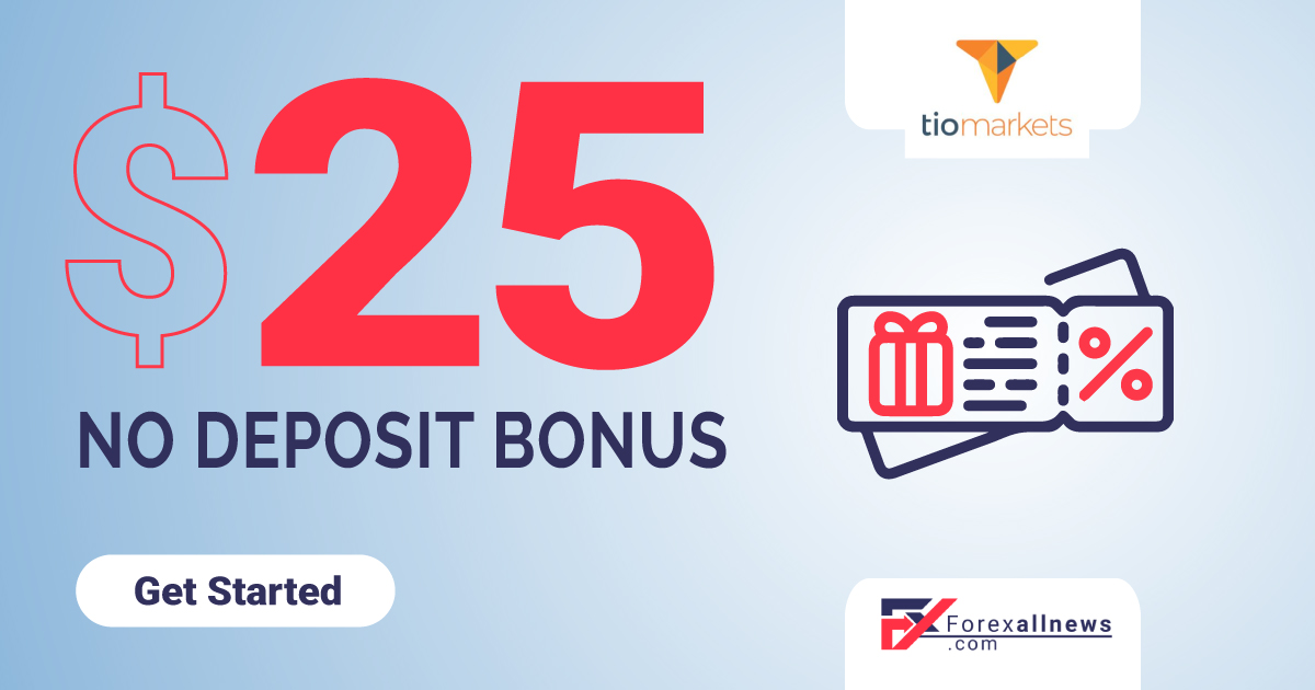 Tio Markets 25 USD Free Forex No Deposit Bonus