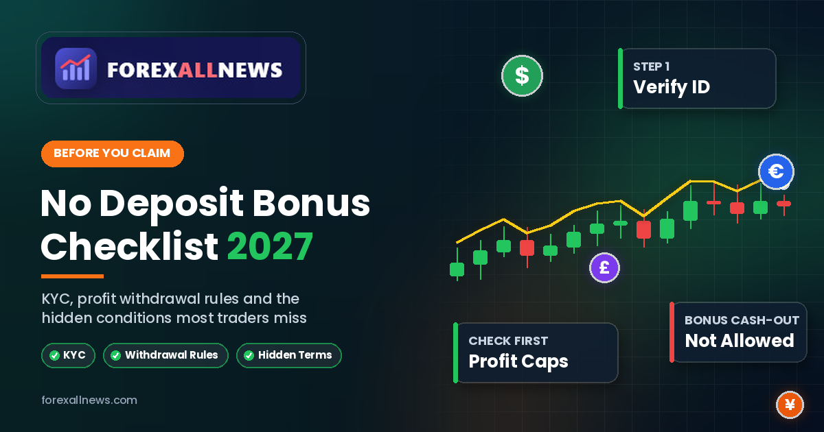 Forex No Deposit Bonus 2027 Verify Payout Conditions