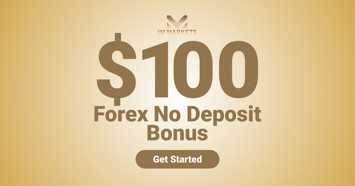 IMMarkets $100 Welcome Free Bonus with profit withdrawal