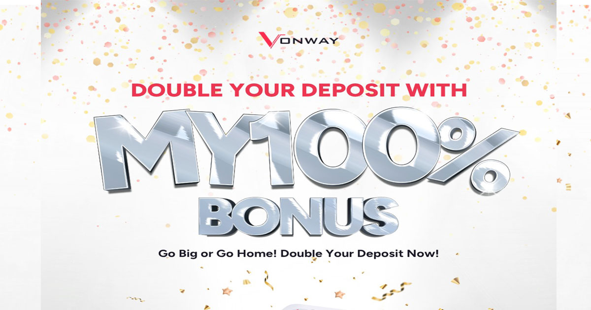 MYR100% Vonway Deposit Bonus Claim Your Top Offer