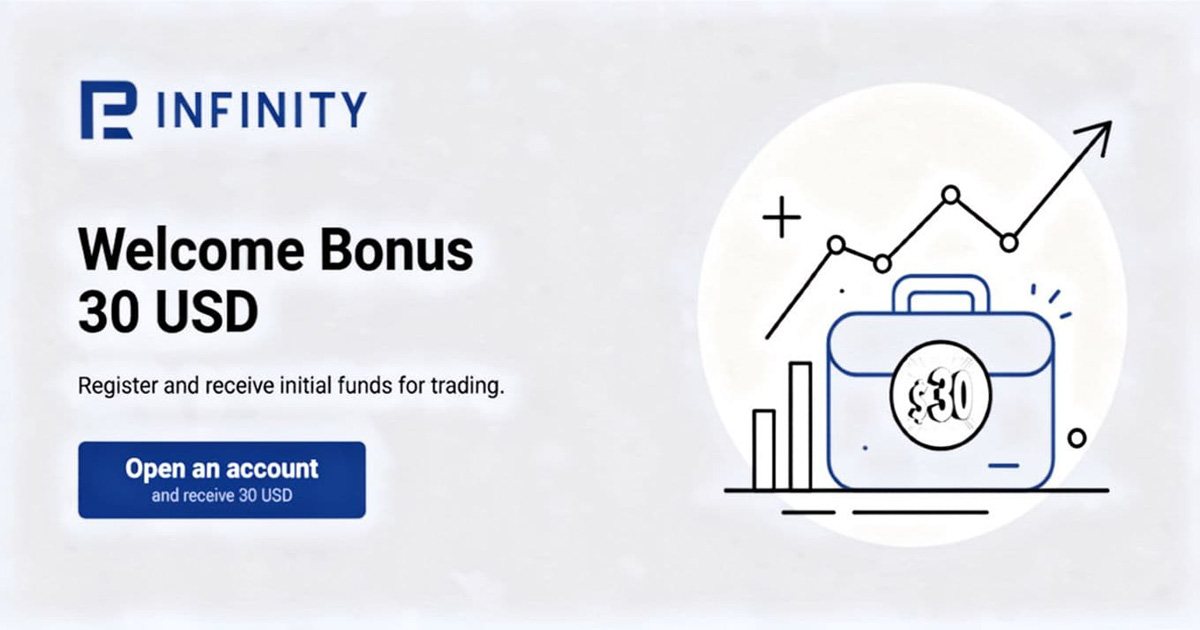 Get Started with the RInfinity $30 Free Welcome Bonus