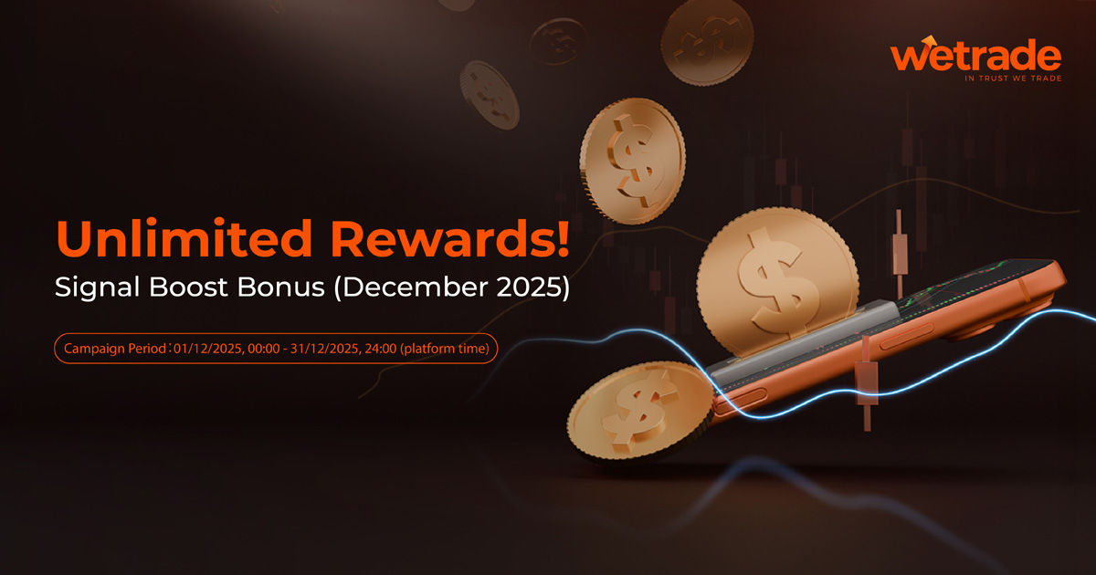 WeTrade Signal Boost Bonus Promo and Extra Trading Power